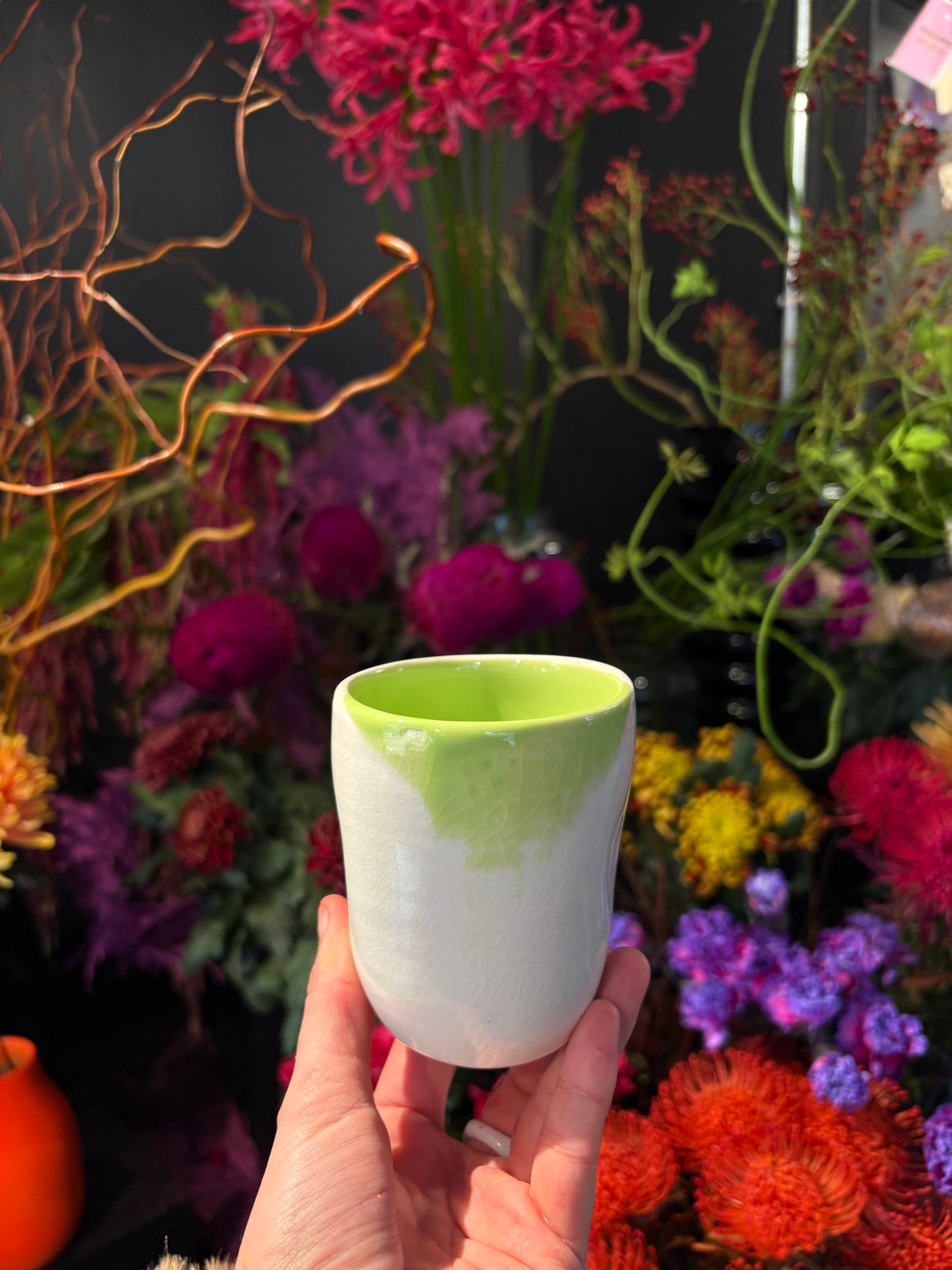 Small Coloured Vase
