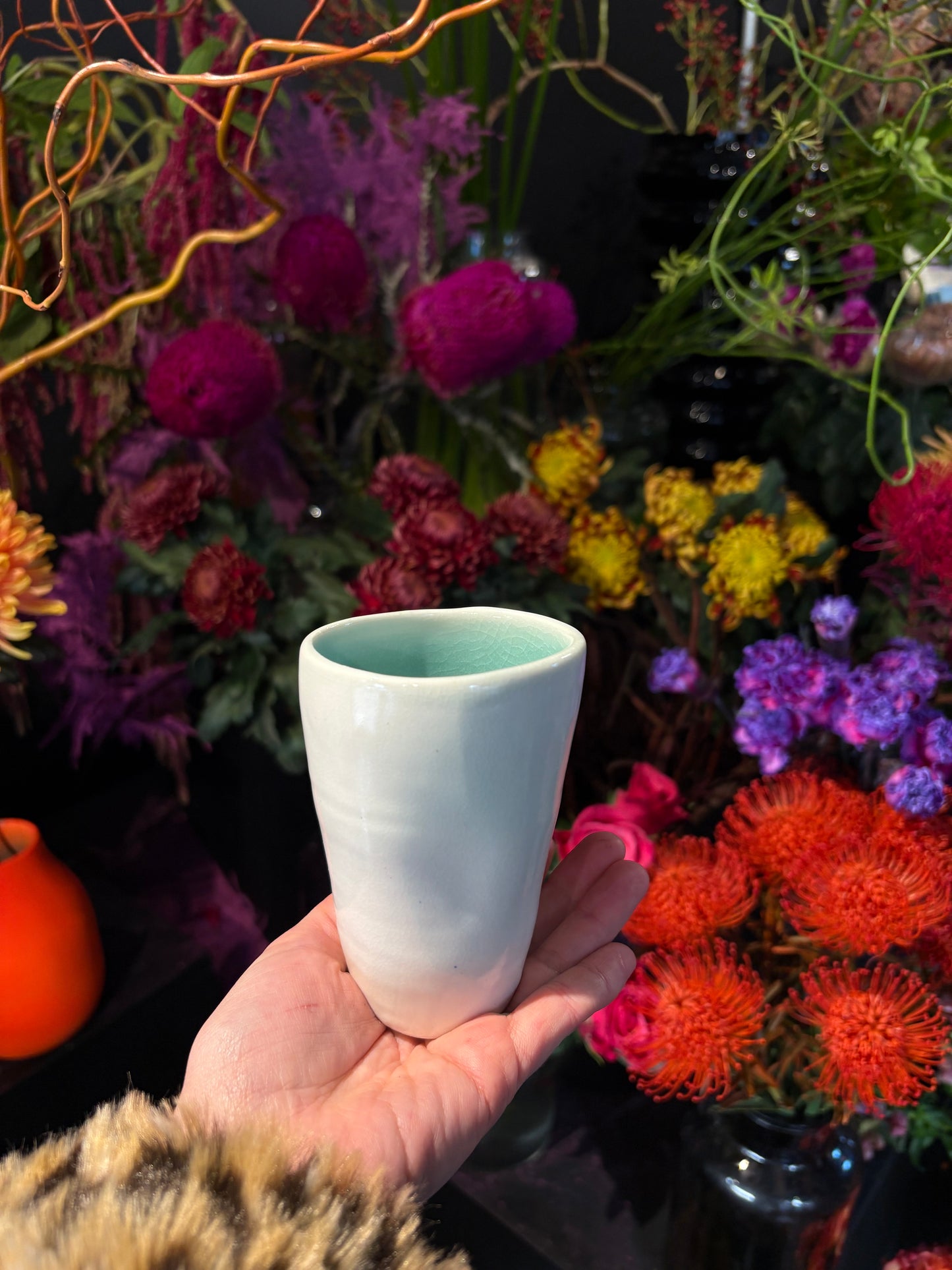 Small Coloured Vase